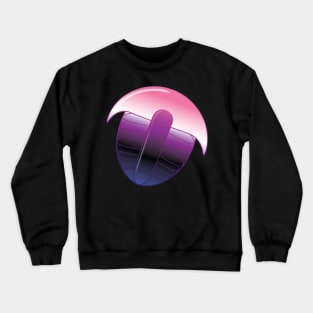 Genderfluid Pride Trilobite Crewneck Sweatshirt